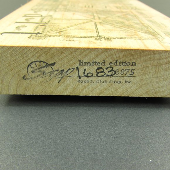 Home Warms The Heart Collage Rubber Stamp - Picture 3 of 5